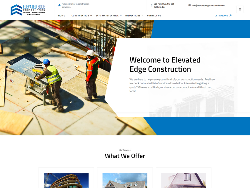 Elevated Edge Website
