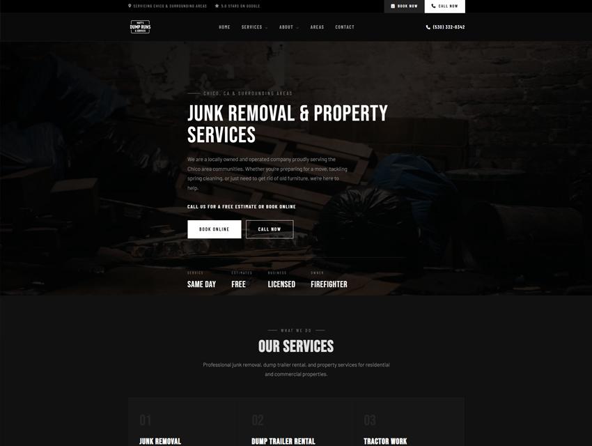 Matts Dump Runs Website